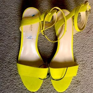 Yellow sandals